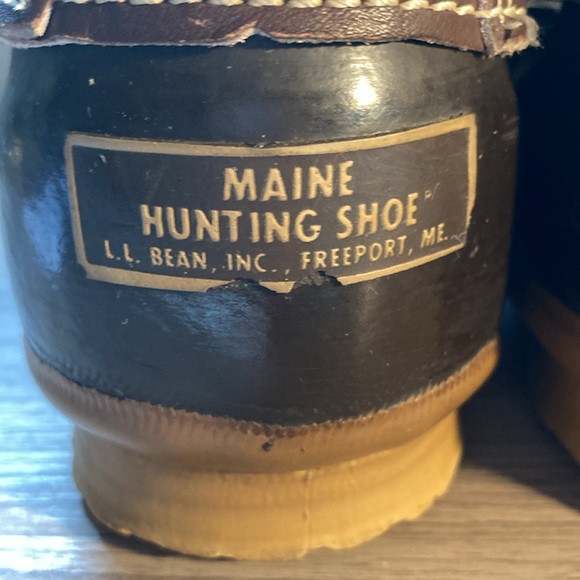L.L.Bean Maine hunting boots chocolate brown 9 - Picture 4 of 15
